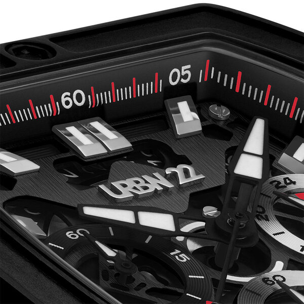 URBN22 URBN22 Onyx Vigorous Black streetlife Chronograph Uhr