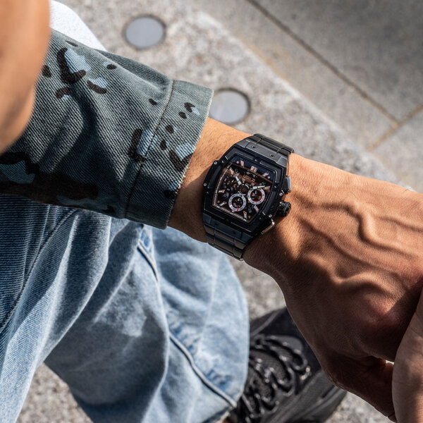 URBN22 URBN22 Onyx Vigorous Black streetlife Chronograph Uhr