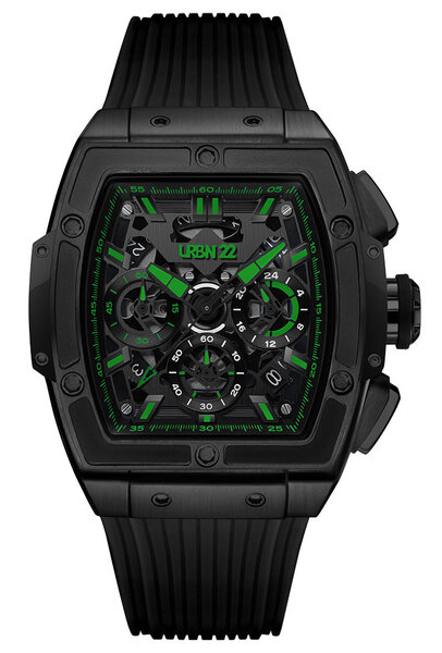 URBN22 URBN22 Onyx Nuclear Green streetlife Chronograph Uhr