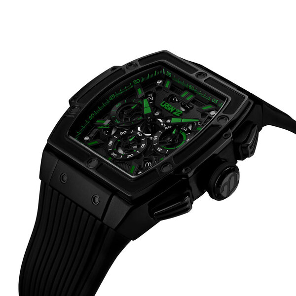 URBN22 Onyx Nuclear Green streetlife chronograph watch