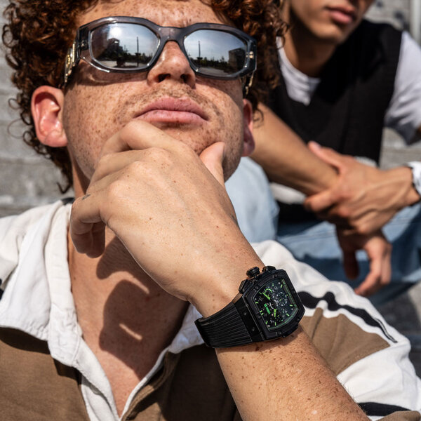 URBN22 URBN22 Onyx Nuclear Green streetlife Chronograph Uhr