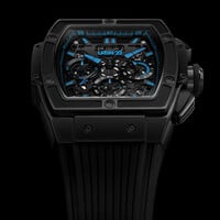 URBN22 Onyx Electric Blue streetlife chronograph watch