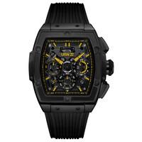 URBN22 Onyx Melting Yellow streetlife chronograph watch