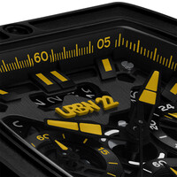 URBN22 URBN22 Onyx Melting Yellow Streetlife Chronograph Uhr