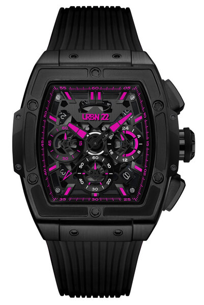 URBN22 URBN22 Onyx Ferocious Pink streetlife Chronograph Uhr