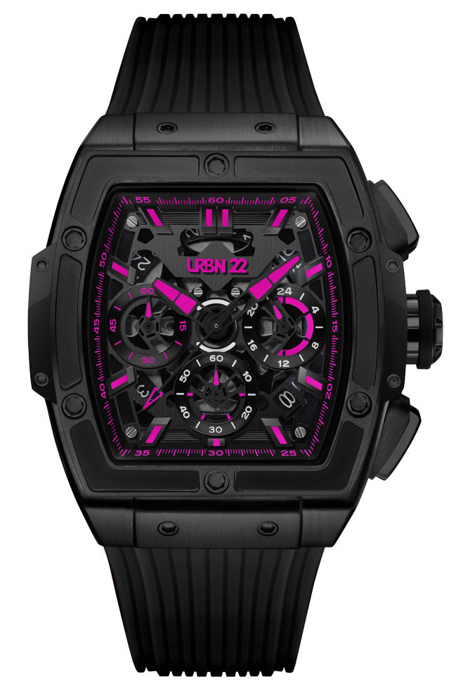 URBN22 Onyx Ferocious Pink streetlife watch | Shop now!