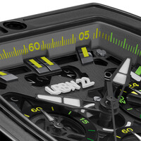 URBN22 URBN22 Evolve Space Invasion streetlife chronograph watch