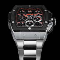 URBN22 URBN22 Iron Magma Red streetlife Chronograph Uhr