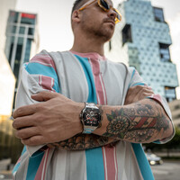 URBN22 URBN22 Iron Magma Red streetlife Chronograph Uhr