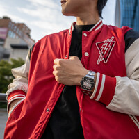 URBN22 URBN22 Iron Magma Red streetlife Chronograph Uhr