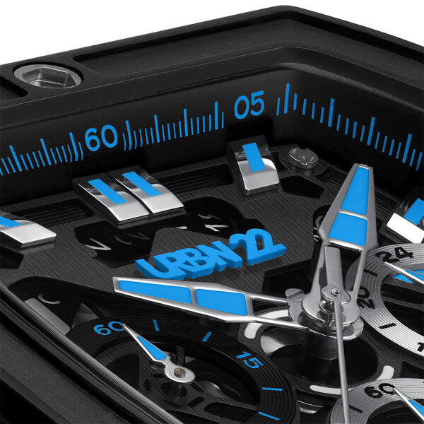 URBN22 URBN22 Iron Arctic Blue streetlife Chronograph Uhr