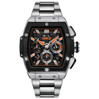 URBN22 URBN22 Iron Phantom Orange streetlife chronograph watch