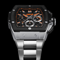 URBN22 Iron Phantom Orange streetlife chronograph watch