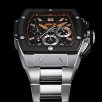 URBN22 URBN22 Iron Phantom Orange streetlife chronograph watch