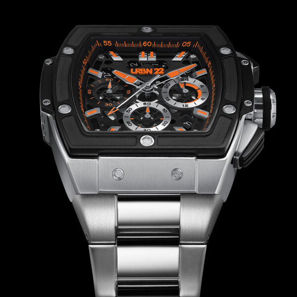 URBN22 URBN22 Iron Phantom Orange streetlife Chronograph Uhr