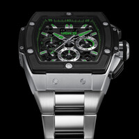 URBN22 URBN22 Iron Viper Green streetlife chronograph watch