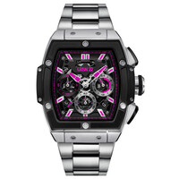 URBN22 URBN22 Iron Rebelious Pink streetlife chronograph watch
