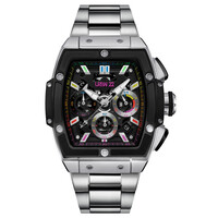 URBN22 URBN22 Iron Steel Mayhem streetlife chronograph watch