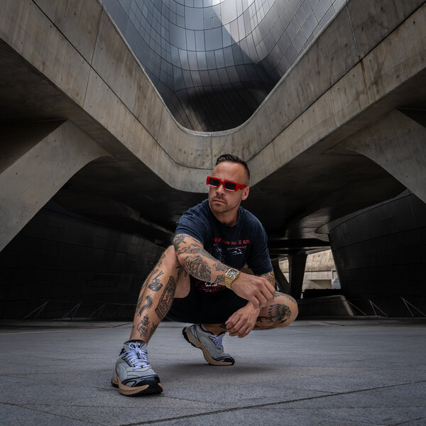 URBN22 URBN22 Exclusive Golden Gambler streetlife chronograph watch