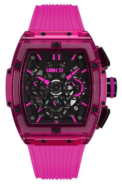 URBN22 Nitro Vibrant Pink streetlife chronograph watch
