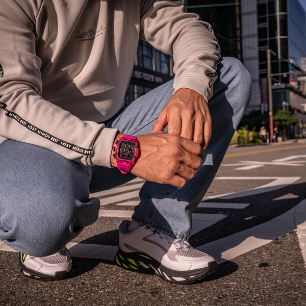 URBN22 URBN22 Nitro Vibrant Pink streetlife chronograph watch