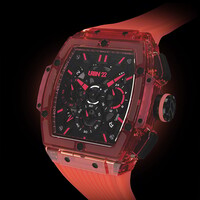URBN22 URBN22 Nitro Coral Red streetlife chronograph watch