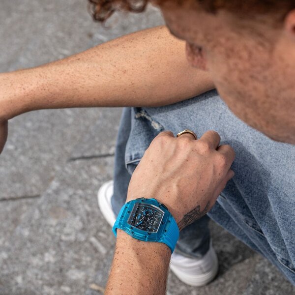 URBN22 URBN22 Nitro Liquid Blue streetlife chronograph watch