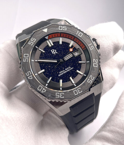 Paul Rich Paul Rich Aquacarbon Pro Forged Grey DIV01-A automatic watch
