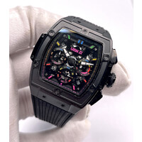 URBN22 URBN22 Onyx Black Mayhem streetlife chronograph watch