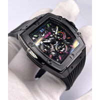 URBN22 URBN22 Onyx Black Mayhem streetlife chronograph watch