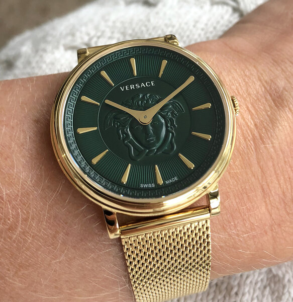 Versace Versace VE8102519 V-Circle ladies watch 38 mm