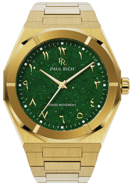 Paul Rich Paul Rich Star Dust II Emerald Dune Arabic Gold ARAB208 Uhr