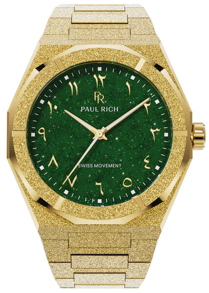 Paul Rich Paul Rich Frosted Star Dust II Emerald Dune Arabic Gold FARAB208 watch