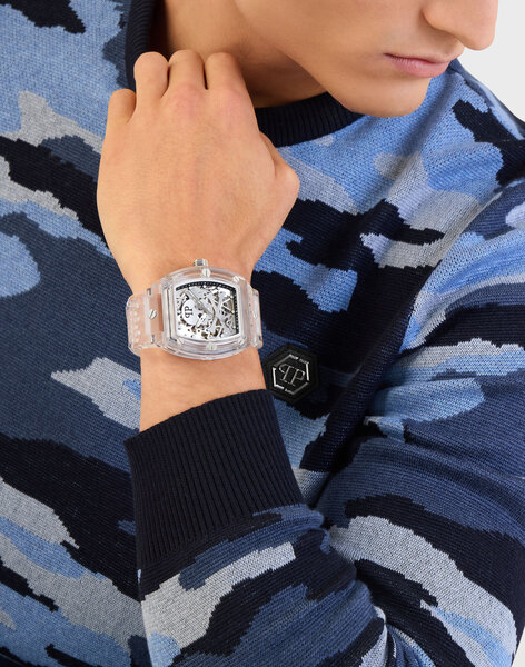 Philipp Plein Philipp Plein PWPTA0524 The Skeleton Crystal automatic watch