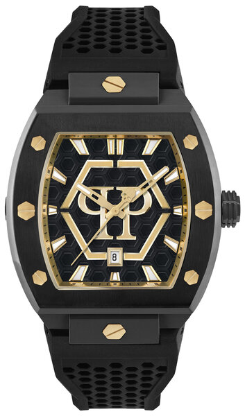 Philipp Plein Philipp Plein PWPUA0224 Die Hexagon Phantom Uhr
