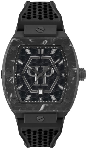 Philipp Plein Philipp Plein PWPUA0624 Die Hexagon Phantom Uhr
