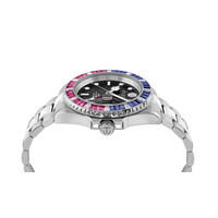 Philipp Plein Philipp Plein PWPZA0124 GMT-I Challenger Baguettes watch
