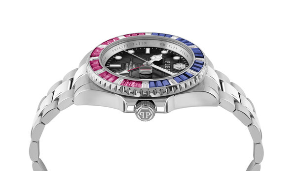 Philipp Plein Philipp Plein PWPZA0124 GMT-I Challenger Baguettes watch