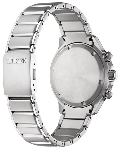 Citizen Citizen AT2470-85H Eco-Drive Super Titanium chronograph watch 43 mm