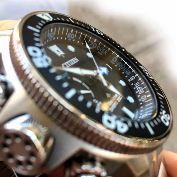 Citizen Promaster BN2031 85E Aqualand Eco Drive Herrenuhr 46 5 mm WatchXL