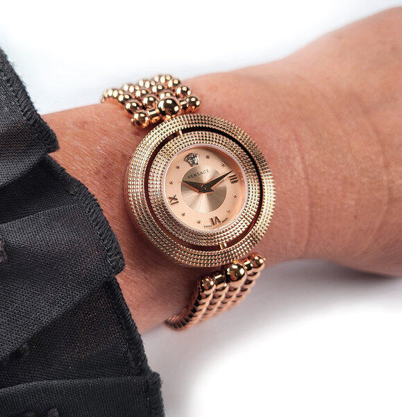 Versace Versace VE7901823 Eon Damenuhr in Roségold