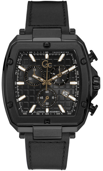 Gc Guess Collection Gc Guess Kollektion Y83003G2MF Spirit Tonneau Herrenuhr