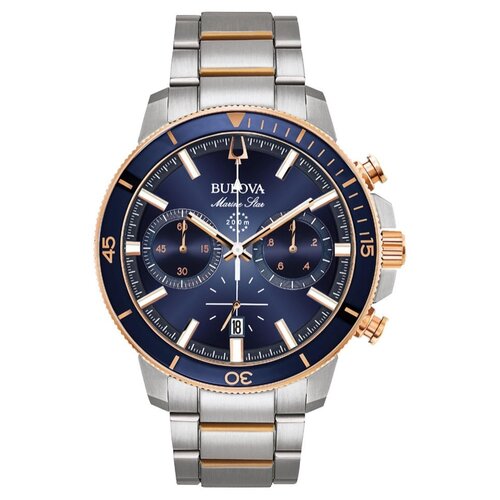 Bulova 98B301 Marine Star Chronograph Herrenuhr 45 mm