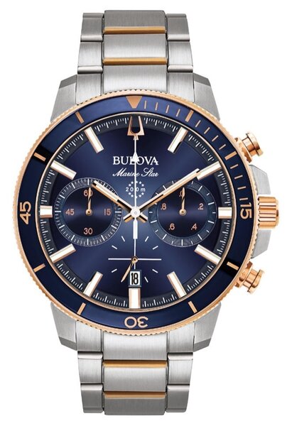 Bulova Bulova 98B301 Marine Star Chronograph Herrenuhr 45 mm