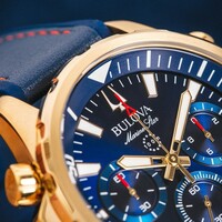 Bulova Bulova 97B168 Marine Star Chronograph Herrenuhr 43 mm