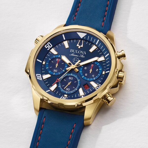 Bulova Bulova 97B168 Marine Star Chronograph men's watch 43 mm