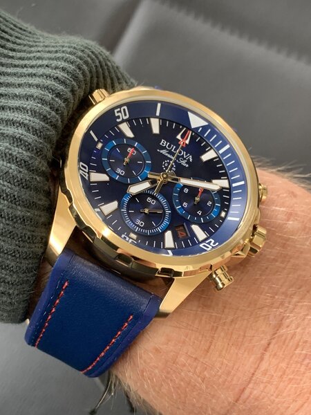 Bulova Bulova 97B168 Marine Star Chronograph Herrenuhr 43 mm