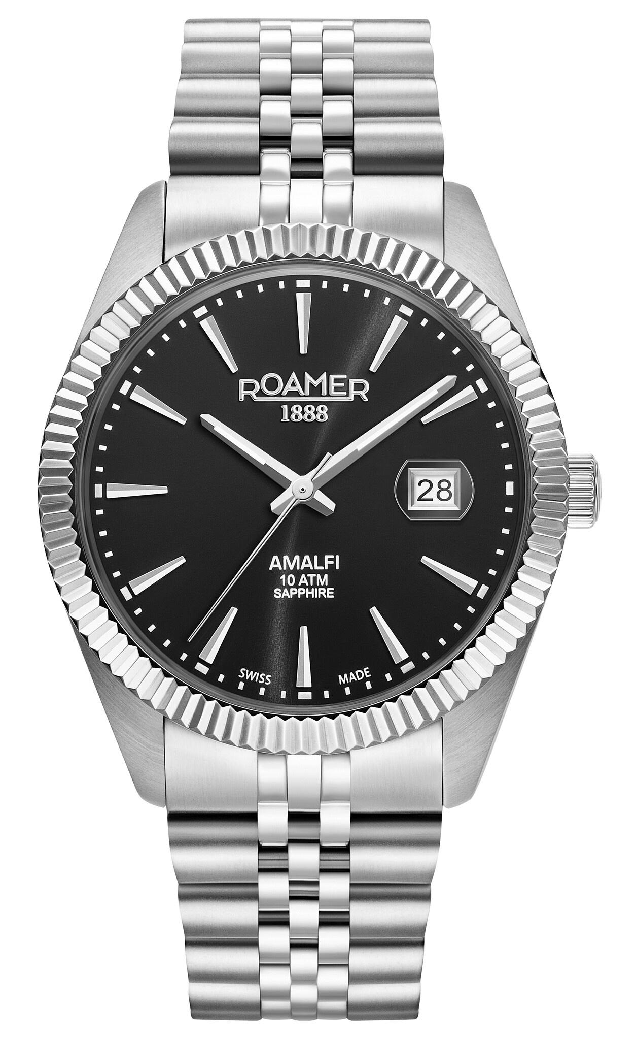 Roamer Amalfi Gents 852833 41 55 20 watch with sapphire crystal
