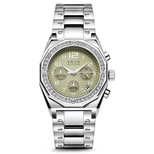 VNDX The One Silver Green MS12886-18 ladies watch