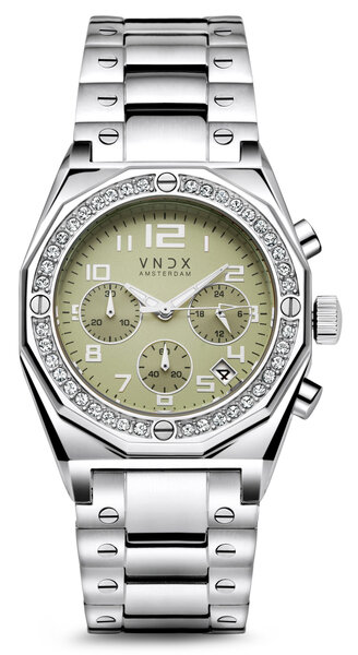 VNDX Amsterdam VNDX The One Silver Green MS12886-18 ladies watch